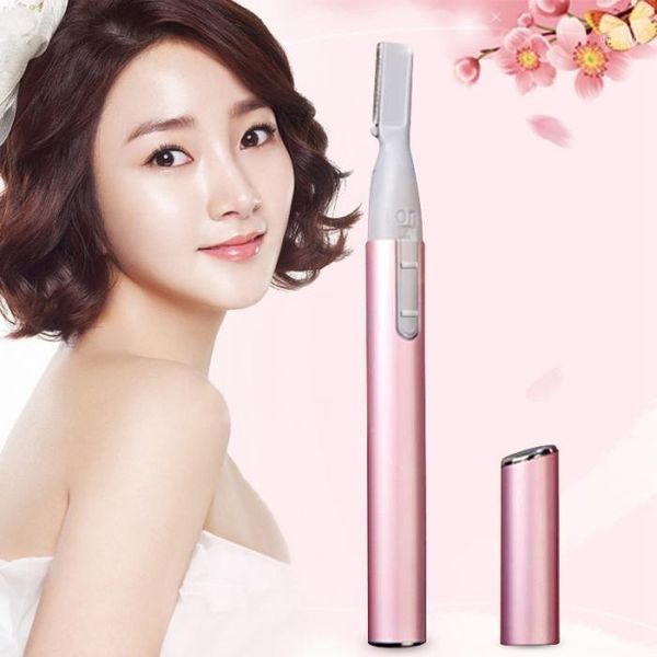 

razors & blades fashion women eyebrow razor electric men shaper shaver removal clipper armpit pubic hair trimer personal face care tools1