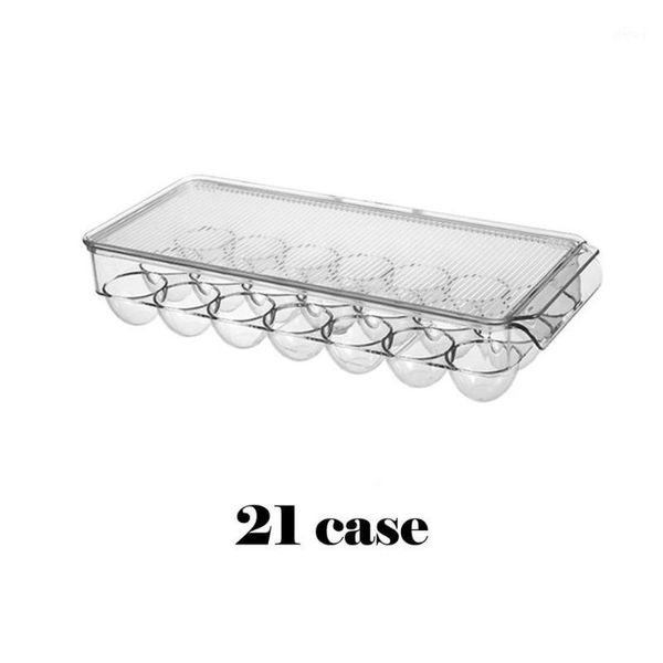 

storage bottles & jars kitchen refrigerator box egg rectangular transparent compartment with lid
