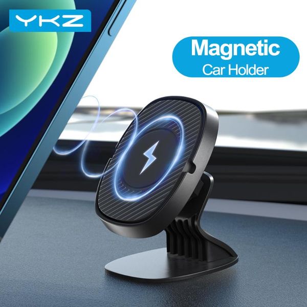 

cell phone mounts & holders ykz magnetic car holder for mobile stand air vent magnet mount gps support