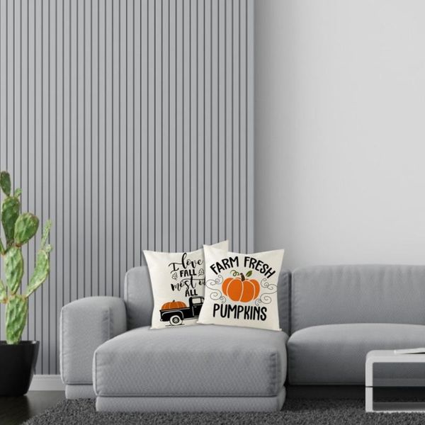 

pillow case halloween holiday cushion cover thanksgiving linen hugging pillowcase home pumpkin dwarf
