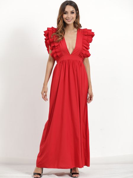 

bridesmaid dresses party summer evening v-ne chiffon auricular skirt, White;black