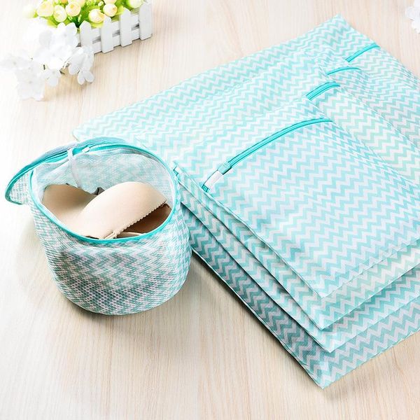 

laundry bags bag drawstring bra underwear products 5pcs/set useful mesh net wash zipper