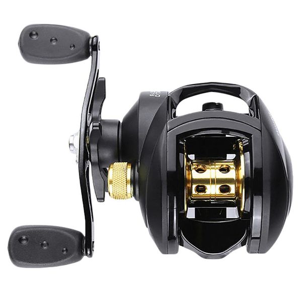 

baitcasting reels metal reel 8.1:1 high speed gear ratio 8kg drag 12+1bb magnetic brake system ultralight fishing (left hand)