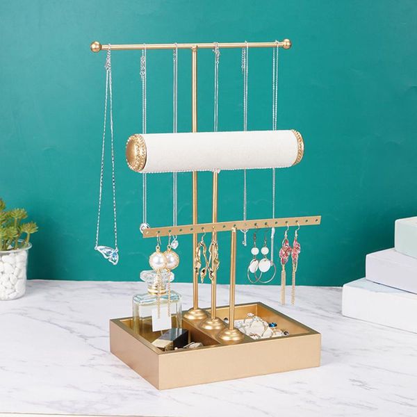 

hooks & rails jewelry display rack organization tree storage base holder organizer