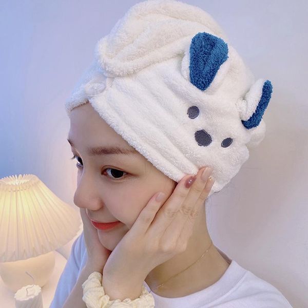 

cute hair towel bathroom cartoon microfiber rapid bath for toallas microfibra toalha de banho