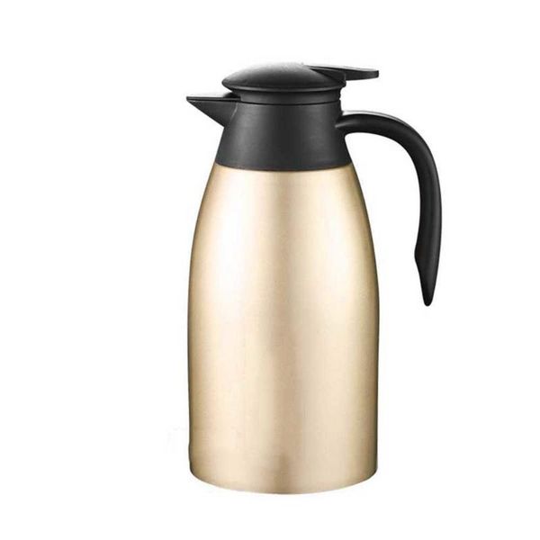 

water bottles 2l thermal bottle stainl steel coffee tea carafe double wall insulated vacuum flasks and cold jug pot