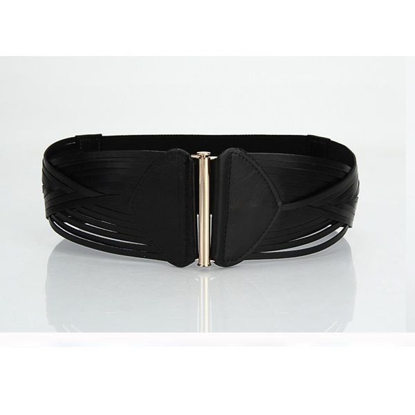 

belts yalaboso 2021 cowskin leather for women carved design retro metal strap female high quality, Black;brown