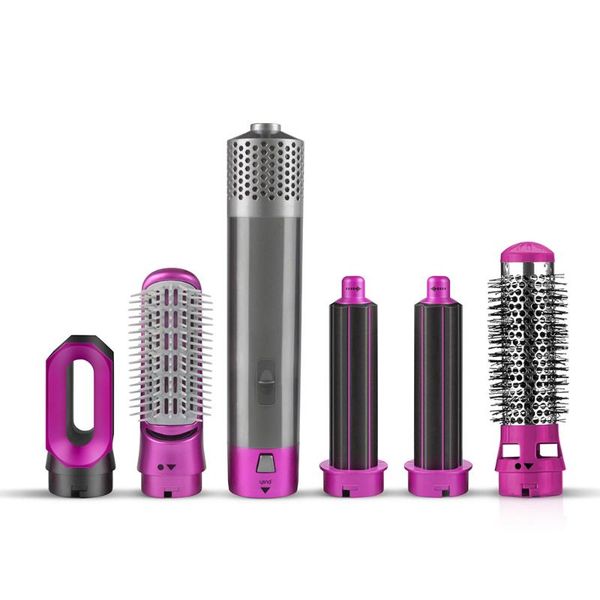 

electric hair brushes yiban 5 in 1 dryer blow curling iron rotating brush hairdryer hairstyling tools -air