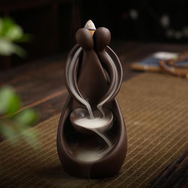 

fragrance lamps incense stick holder handmade ceramic lotus burner censer ornaments creative sticks for yoga meditation