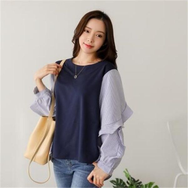 

women's hoodies & sweatshirts autumn korean style fashion casual wooden ear, Black