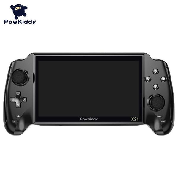 

portabl x21 7 inch retro handheld game console built in 3000 support double player mp4 video for children gift portable players