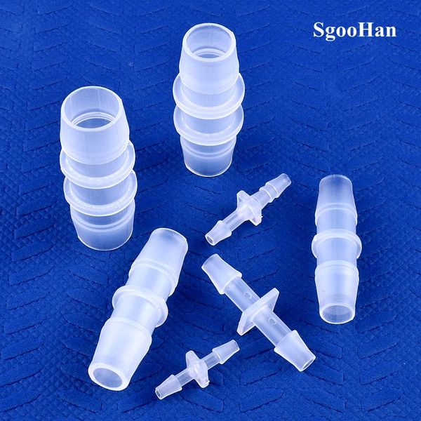 

watering equipments 5~200pcs 1.6~15.8mm equal dia direct connectors aquarium tank air pump aerator hose pagoda joint irrigation water pipe f