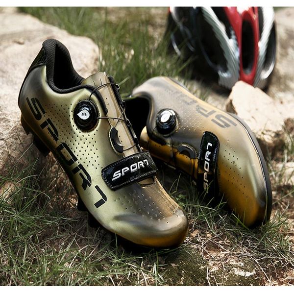

cycling shoes men spd-sl road bike sneakers outdoor professional mountain bicycle zapatillas de ciclismo footwear, Black