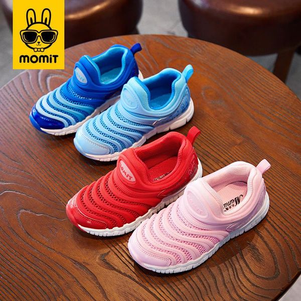 

kids shoes for girls and boys 2021 spring single baby children's fashion net hildren's caterpillargirl's sneakers, Black;red