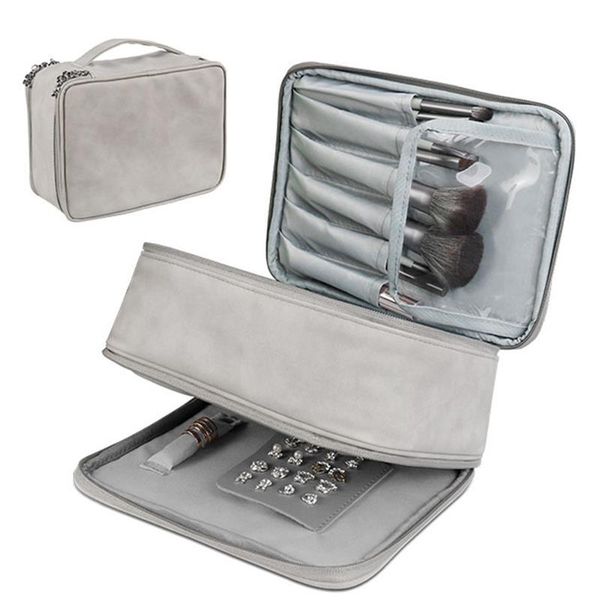 

professional makeup organizer travel beauty cosmetic case for make up bolso mujer storage bag nail tool box suitcases bags & cases