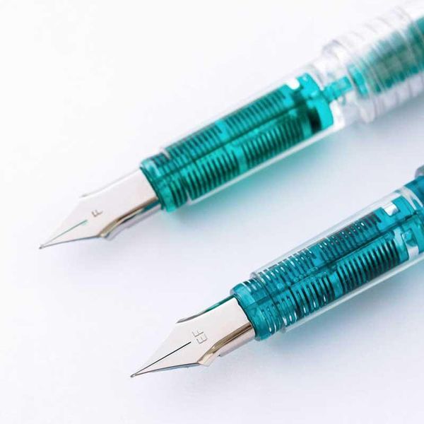 

fountain pens 0.38/0.5mm transparent pen calligraphy font art supplie scrapbook planner diary journal student school gift