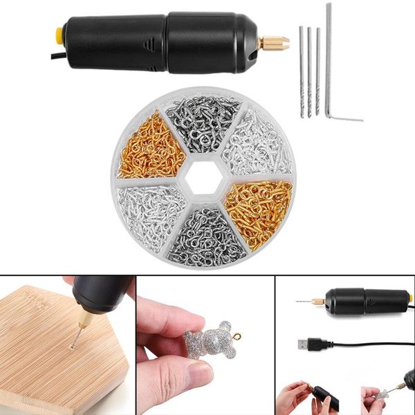 

professiona electric drills mini hand drill usb powered handheld rotary set with twist bits for metal wood jewelry diy tools