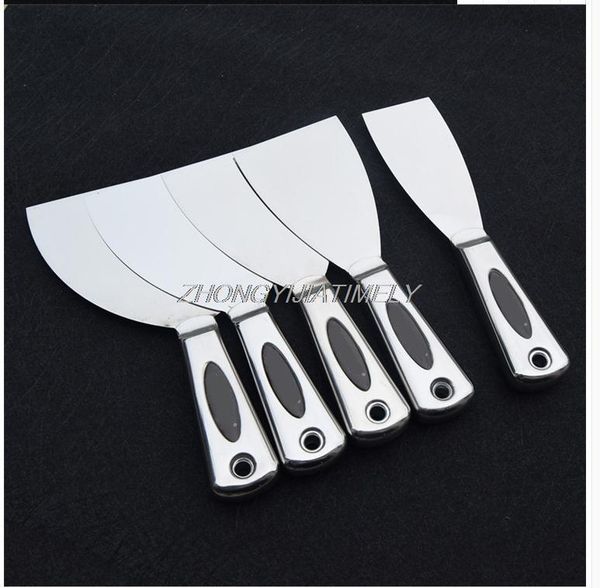 

professional hand tool sets stainless steel plaster knife, wall putty shovel, cement trowel, set of decoration scraping tools
