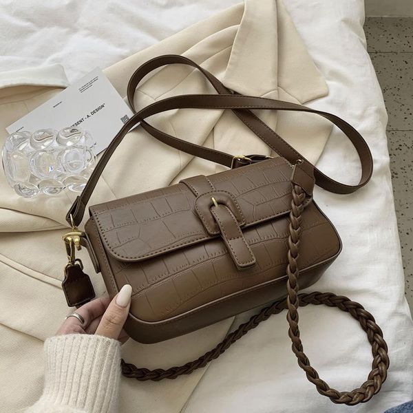 

cross body womens handbags autumn and winter feel style small women fashion shoulder red armpit messenger bag purses