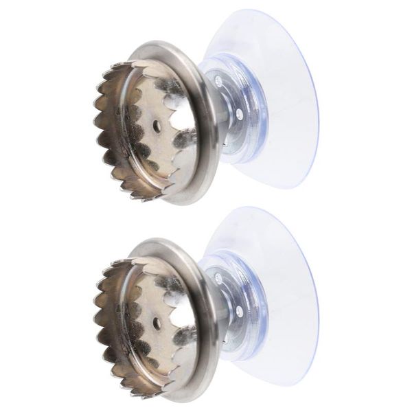 

soap dishes 2 sets of magnetic holders organizer punch suction rack