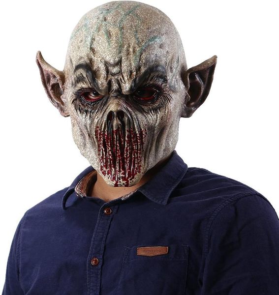 

party hats scary halloween mask terror ghost devil caps dance biochemical alien zombie bloody monster masks