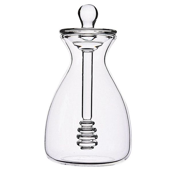 

storage bottles & jars handmade honey jar with dipping sauce, glass sauce and