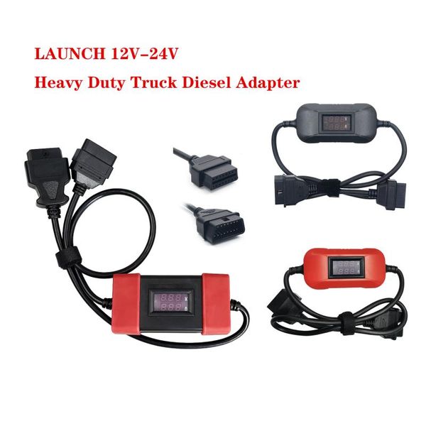 

diagnostic tools est 12v to 24v adapter cable for x431 easydiag2.0/3.0 golo carcare heavy duty truck diesel converter
