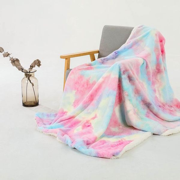 

blankets thickening faux fur blanket sofa winter super warm cozy throw for office siesta air-condition bedspread