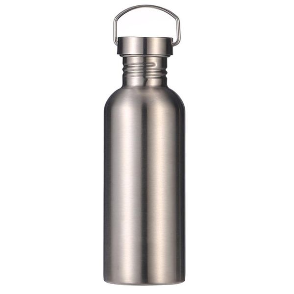 

water bottle portable stainless steel drinking for travel sport cycling camping bicycle car zj55