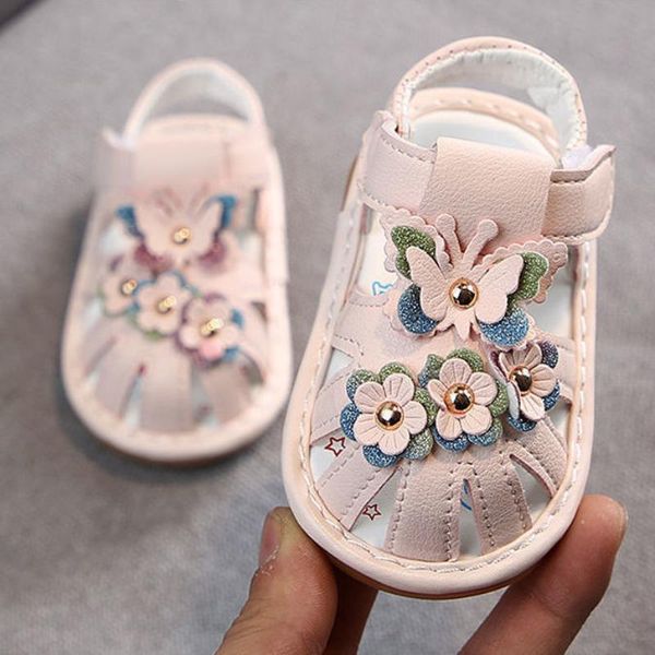 

first walkers summer children's sports sandals elaborate fashion casual shoes leather slippers for boys and girls garden beach
