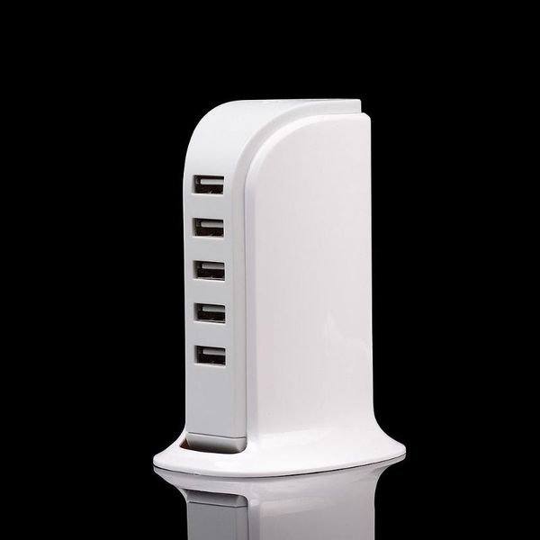 

hubs universal 5-port usb desktravel wall charger rapid charging dock station