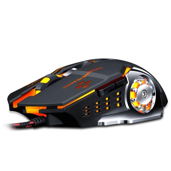 

mice usb wired luminous gaming mouse mechanical computer wrangler macro programming lapaccessories wireless