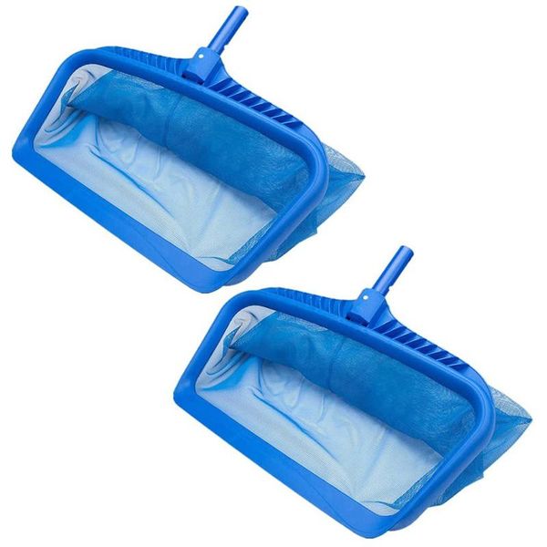 

pool & accessories 2pcs swimming deep water leaf net cleaning fishing tool