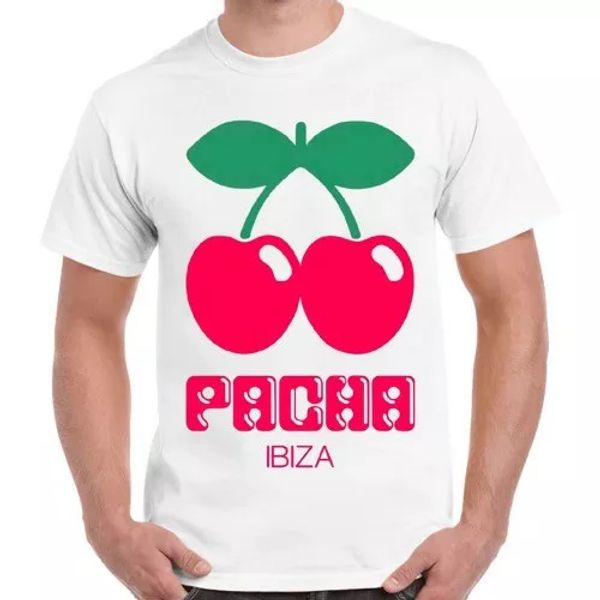 

pacha ibiza house cool dance space privilege white island t shirt 2386, White;black