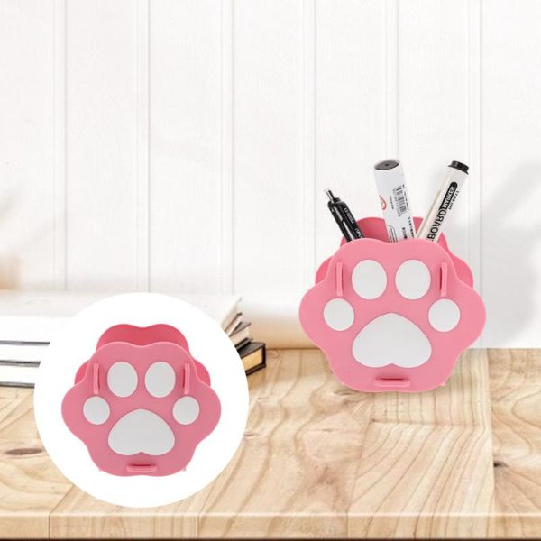 

waste bins 1pc cat shaped pen holder creative adorable brush pot deskstorage box