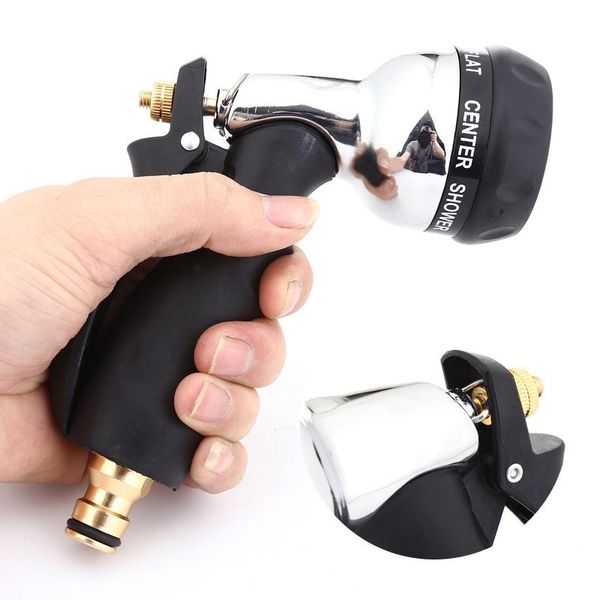 

water gun & snow foam lance drop garden hose nozzle multifunctional watering irrigation spray car wash cleaning tools pet bath watergun