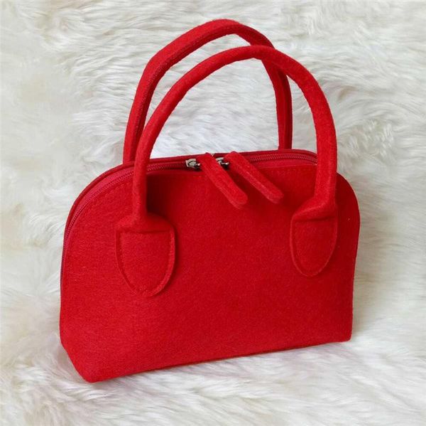 

felt handbag cosmetic bag travel mummy storage makeup bags & cases