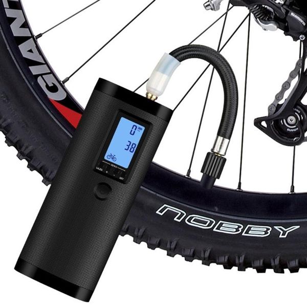 

bike pumps pump mini compressor car air rechargeable electric inflator intelligent inflatable for ball and tire