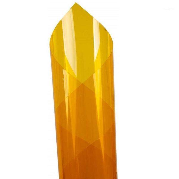 

window stickers 9m length yellow adhesive sticker moth proofing sun-blocking private decorative energy-saving durable stained foil1