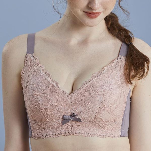 

bras women's full coverage wire non-foam lace bra 34 36 38 40 b c d e f, Red;black