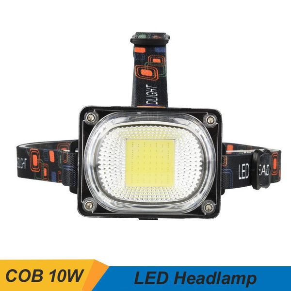 

most powerful led headlamp head lamp cob rechargeable headlight waterproof zooma fishing light use 18650 battery headlamps