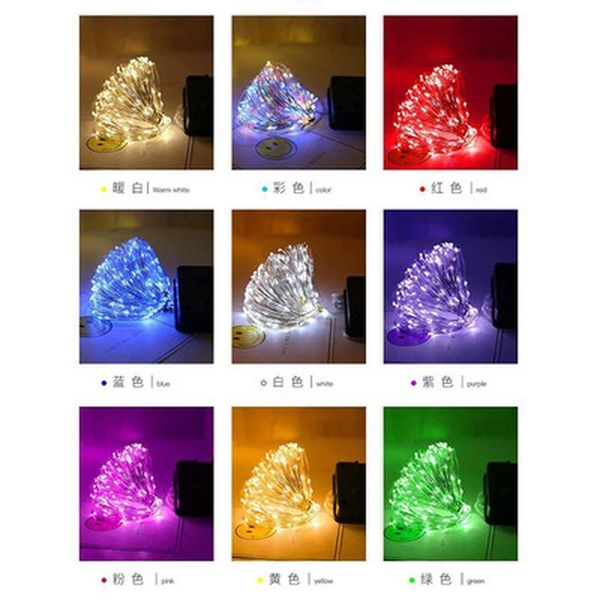 

strings 5/10/30m home garden deco outdoor solar string lamp garland copper wire fairy lights for christmas tree wedding party decoration