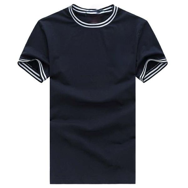 

qulogo901 round collar cultivate one's morality leisure men's t-shirt, White;black