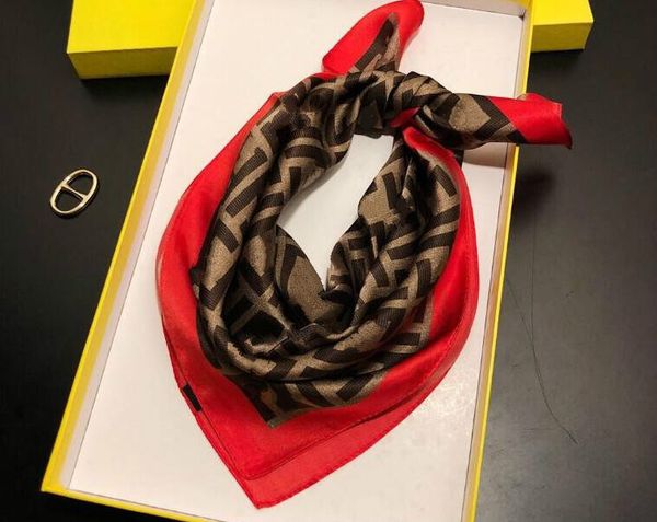 

womens Silk Scarf designer for woman Fashion Red Letter Headband Variable Headscarf Accessories Activity Gift luxury Brand Small Scarf