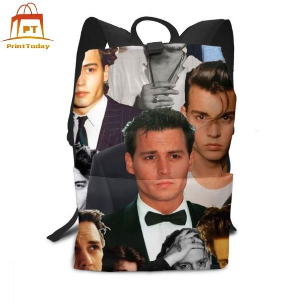 

backpack johnny depp backpacks multifunction man - woman bag student trend bags