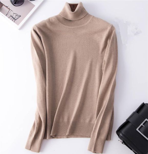 

women's sweaters cashmere sweater women pullovers 2021 autumn winter basic warm jumper female solid pull femme hiver knitted turtleneck, White;black