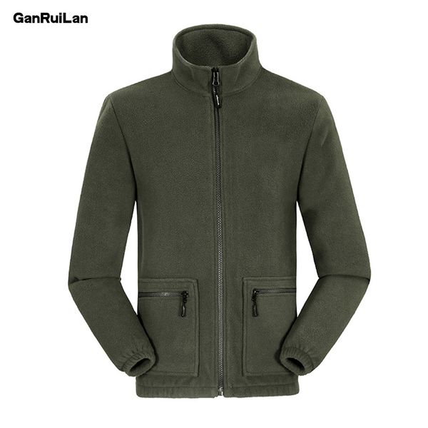 Taktik Softshell Adam Ceket Dış Giyim Rüzgarlık Termal Spor Erkek Turizm Dağ Palto Erkekler Ordu Ceketler JK19094 210518