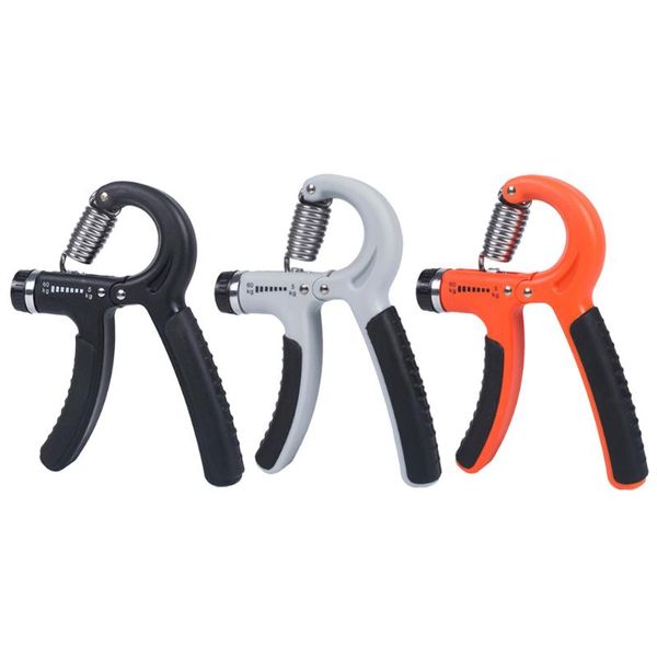 

hand grips adjustable r-shape non-slip handle strength exercise strengthener gripper spring finger pinch carpal expander