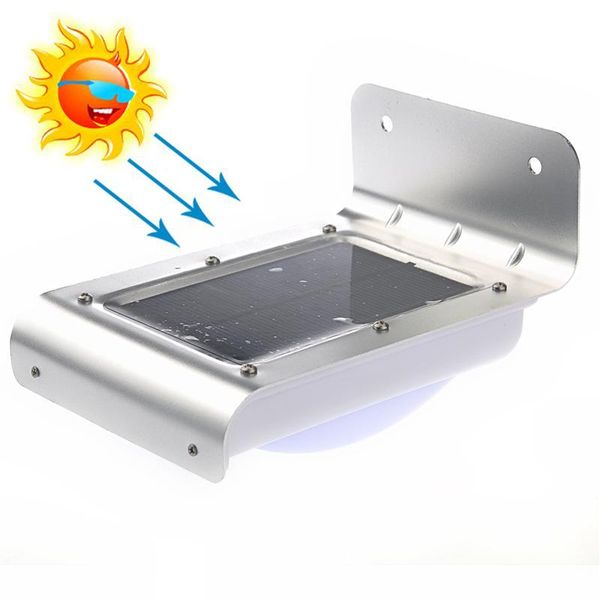 

solar lamps yy-004 waterproof 16-led light ray & sound sensor led power lamp