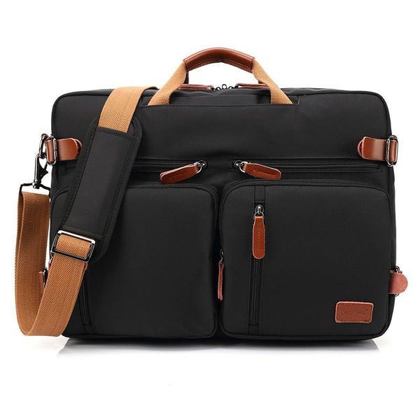 

multifunction men travel bags waterproof briefcase handbag for male business trip canvas single strap shoulder 17 inch duffel